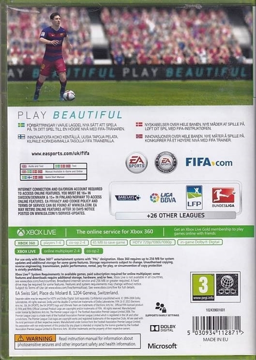 FIFA 16 - XBOX 360 (B Grade) (Genbrug)